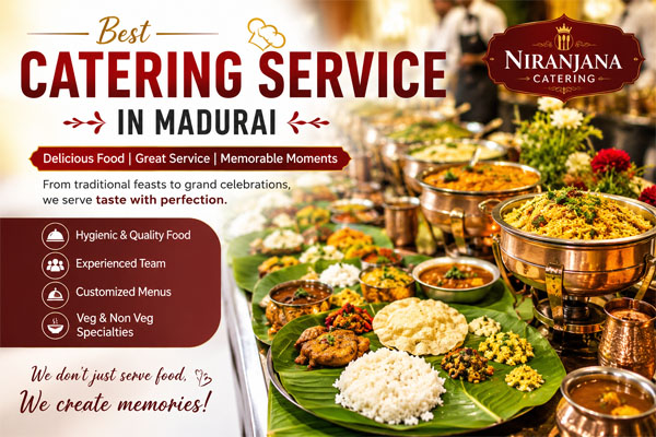 Best Catering Service in Madurai, Wedding Catering Service Cost, Birthday Party Catering Service in Madurai